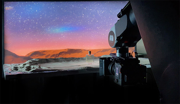 Pachshot on Virtual Set with VIKTOR Cinebot